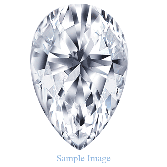 4.01 Carat - Pear Cut Loose Diamond, VVS2 Clarity, J Color, Very Good Cut